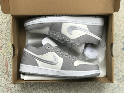 Authentic Air Jordan 1 Low SE “Light Steel Grey”