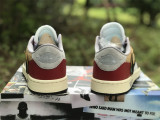 Authentic Air Jordan 1 x OFF-WHITE AJ1 OW UN White/Black/Red