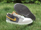 Authentic Air Jordan 1 Low SE Craft Talipe Haze/Mint Foam