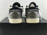 Authentic Air Jordan 1 Low OG White/Brown