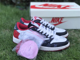 Authentic Travis Scott x Air Jordan 1 Low OG Black/Red