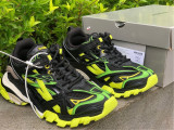 Authentic Balenciaga Track Sneakers 4.0 Black/Fluorescent Yellow