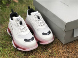 Authentic Balenciaga Triple s Milk White/Black Air Cushion