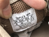 Authentic Balenciaga Triple-S Clear-Sole Monocolor /Brown-Black