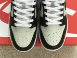 Authentic Nike Dunk Low Noir/Gris/Orange