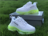 Authentic Balenciaga Triple s Fluorescent White Air Cushion