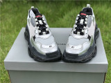 Authentic Balenciaga Triple S Black/Silver