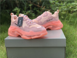 Authentic Balenciaga Triple S Pink