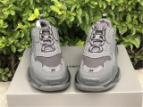 Authentic Balenciaga Triple s Black/Grey