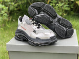 Authentic Balenciaga Triple S Black/Silver