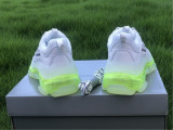 Authentic Balenciaga Triple s Fluorescent White Air Cushion