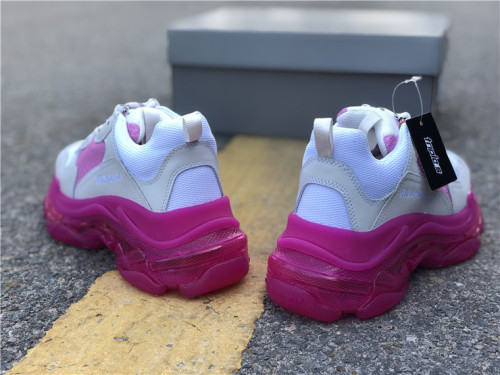 Authentic Balenciaga Triple s White/Pink