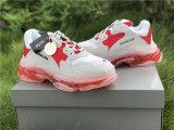Authentic Balenciaga Triple s White/Red