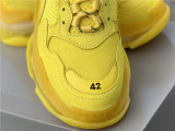 Authentic Balenciaga Triple s Yellow Air Cushion