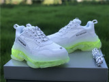 Authentic Balenciaga Triple s Fluorescent White Air Cushion