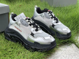 Authentic Balenciaga Triple S Black/Silver