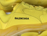 Authentic Balenciaga Triple s Yellow Air Cushion
