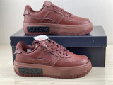 Authentic Nike Air Force 1 Low Fontanka Coffee Brown