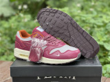 Authentic Patta x Nike Air Max 1 “Rush Maroon”
