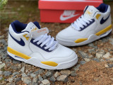 Authentic Nike Air Flight 89  White/Yellow