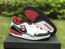 Authentic Air Jordan Legacy 312 Low White/Black/Red