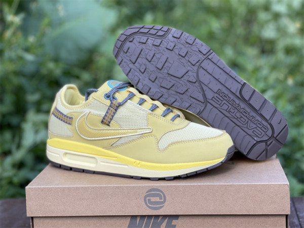 Authentic Travis Scott x Nike Air Max 1 CJ SATURN GOLD