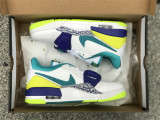 Authentic Air Jordan Legacy 312 Low White/Lake Green/Lemon Yellow