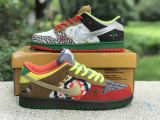 Authentic Nike SB Low what the dunk White/College Blue