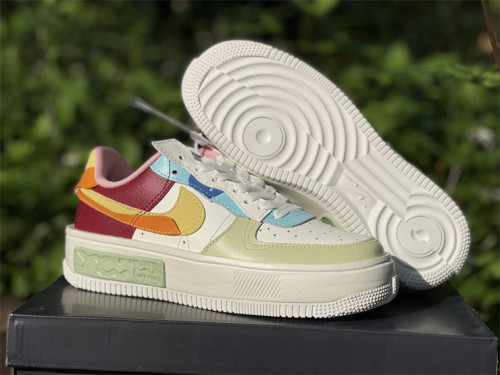 Authentic Nike Air Force 1 “Fontanka” Saturn Gold-Sunset