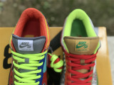 Authentic Nike SB Low what the dunk White/College Blue