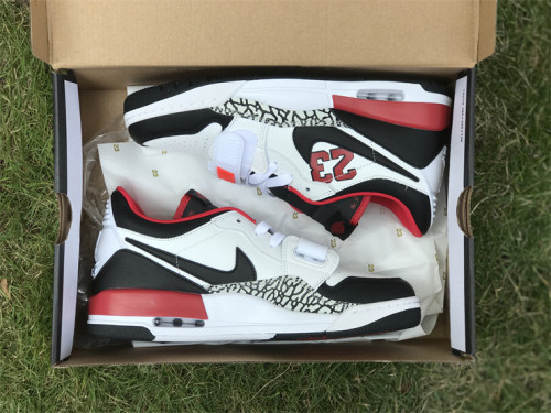 Authentic Air Jordan Legacy 312 Low White/Black/Red