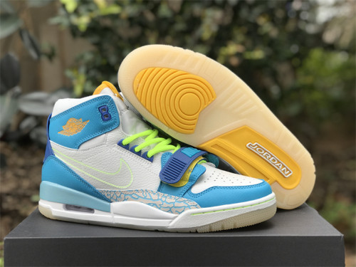Authentic Air Jordan Legacy 312 White/Blue