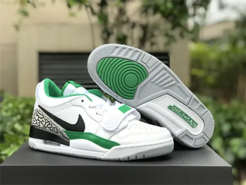 Authentic Air Jordan Legacy 312 White/Green/Black