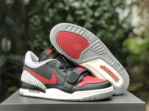 Authentic Air Jordan Legacy 312 Low Black/Red