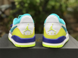 Authentic Air Jordan Legacy 312 Low White/Lake Green/Lemon Yellow