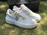Authentic Nike Air Force 1 Fontanka White/Light Marine