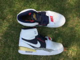Authentic Air Jordan Legacy 312  White/Blue/Gold