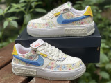 Authentic Nike Air Force 1 Low Fontanka Sail/University-Blue