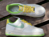 Authentic Nike Air Force 1 '07 LV8  2 White/Green