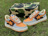 Authentic A Bathing Ape x Nike Air Force 1 Low Orange/Grey
