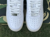 Authentic A Bathing Ape x Nike Air Force 1 Low Wheat/White