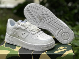 Authentic A Bathing Ape x Nike Air Force 1 Low White