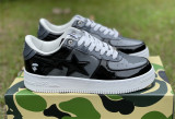 Authentic A Bathing Ape x Nike Air Force 1 Low White/Grey/Black