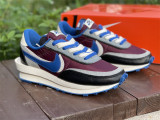 Authentic Sacai x Nike LDWaffle Night Maroont /Team Royal