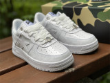 Authentic A Bathing Ape x Nike Air Force 1 Low White