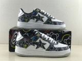 Authentic A Bathing Ape x Nike Air Force 1 Low Black