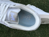 Authentic A Bathing Ape x Nike Air Force 1 Low Wheat/White