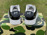 Authentic A Bathing Ape x Nike Air Force 1 Low White/Grey/Black