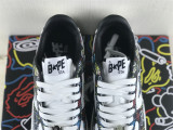 Authentic A Bathing Ape x Nike Air Force 1 Low Black