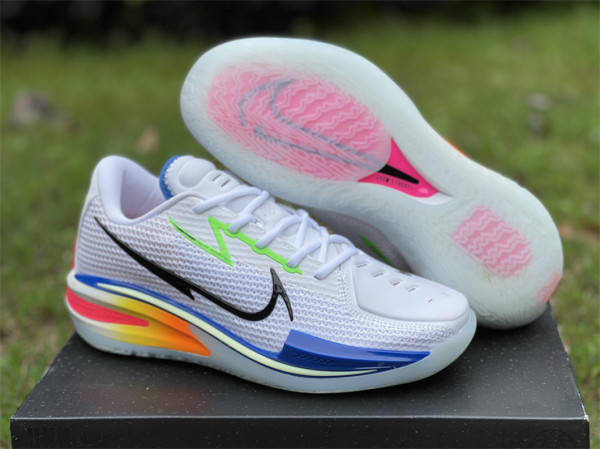 Authentic Nike Air Zoom GT Cut EP White/Blue/Black